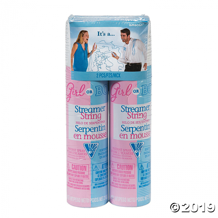 Gender Reveal Streamer String  Boy (2 Piece(s))