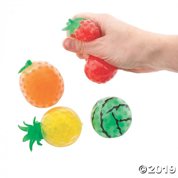 Water Bead Squeeze Fruits (Per Dozen)
