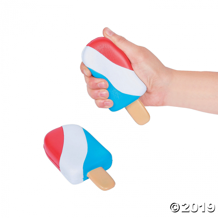 Patriotic Pop Stress Toys (Per Dozen)
