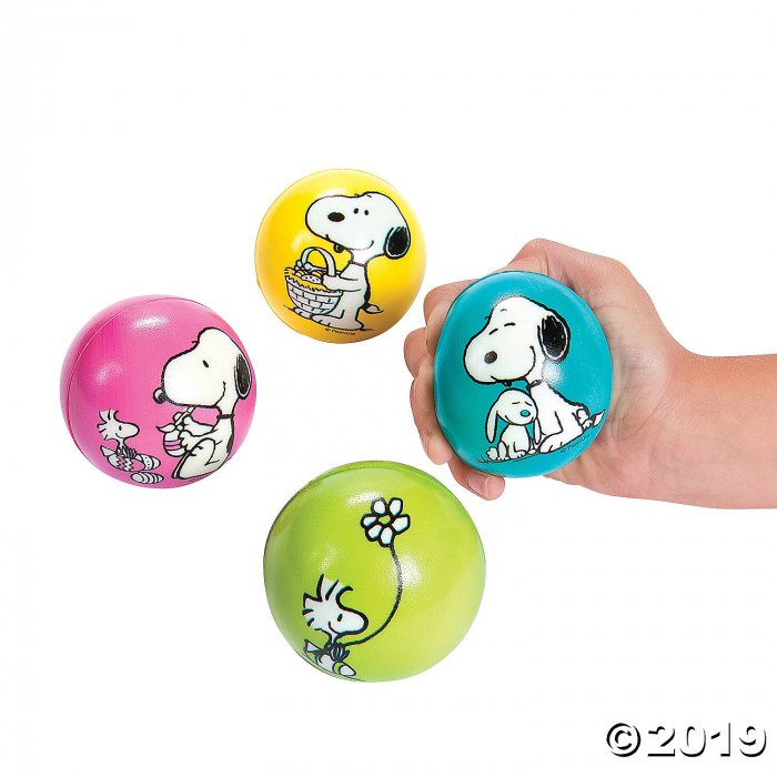 Peanuts® Easter Stress Balls (Per Dozen)