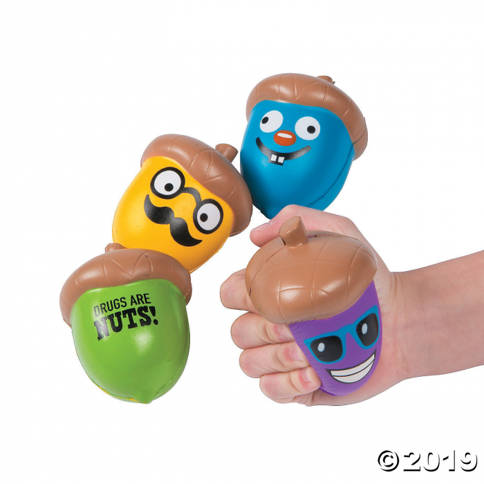 Drugs Are Nuts Stress Toys (Per Dozen) Drugs Are Nuts Stress Toys (Per Dozen)