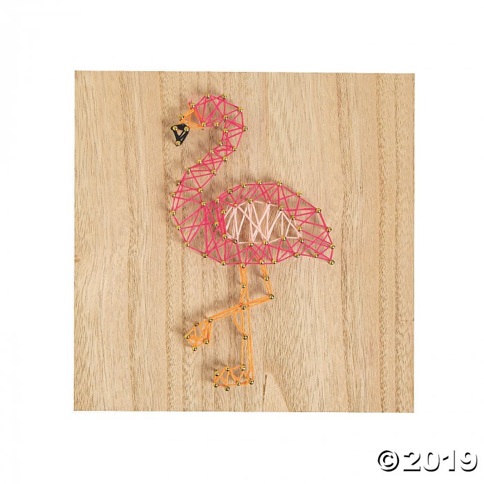 Flamingo String Art Craft (1 Piece(s))
