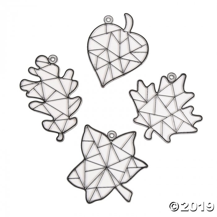 Fall Leaf Suncatchers (24 Piece(s))