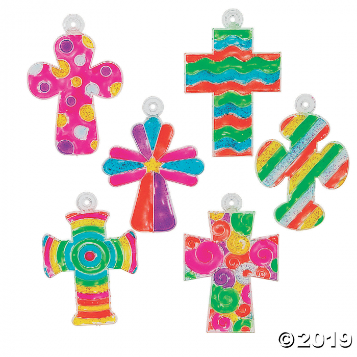 Cross Suncatchers (24 Piece(s)) | GlowUniverse.com