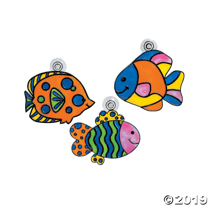 Fish Suncatchers (Per Dozen)