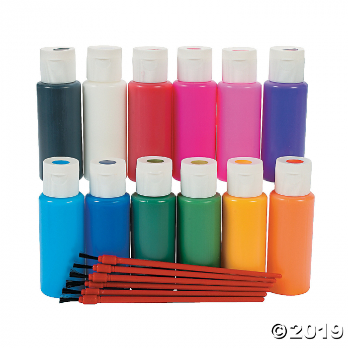 2-oz. Assorted Colors Suncatcher Paint Set (1 Set(s))