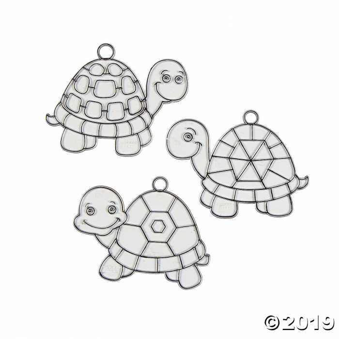 Turtle Shell Suncatchers (24 Piece(s))