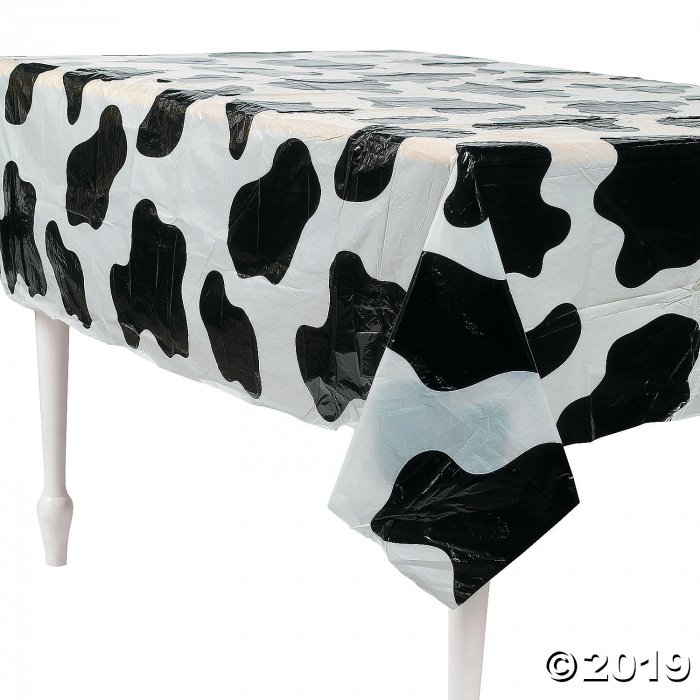 Cow Plastic Tablecloth (1 Piece(s))