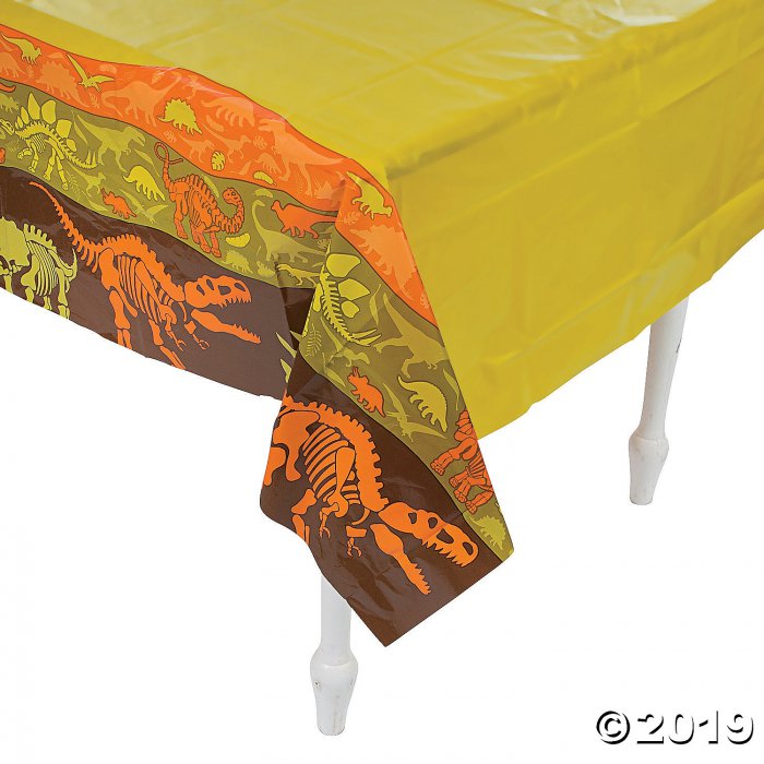 Dino Dig Plastic Tablecloth (1 Piece(s))
