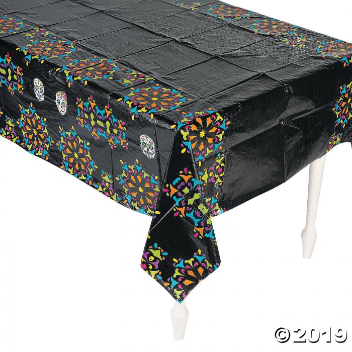 Day of the Dead Plastic Tablecloth (1 Piece(s))