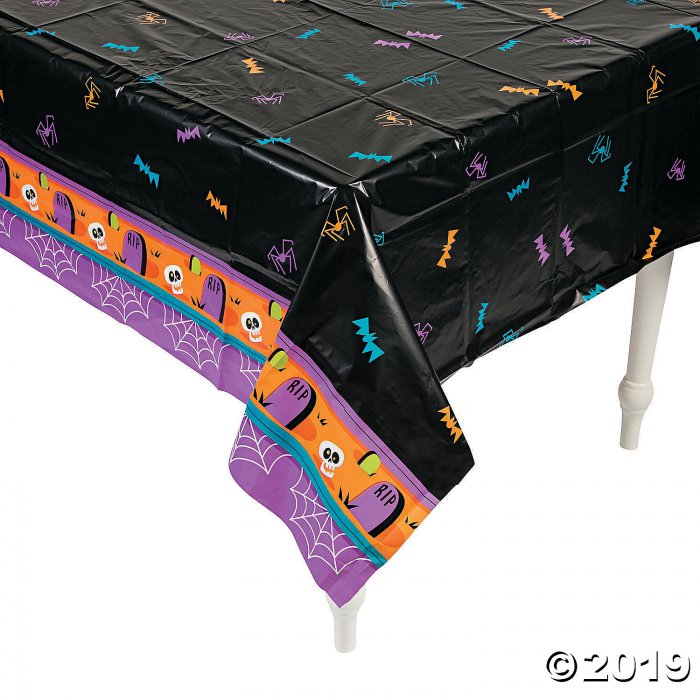 Goofy Ghouls Printed Tablecover (1 Piece(s))