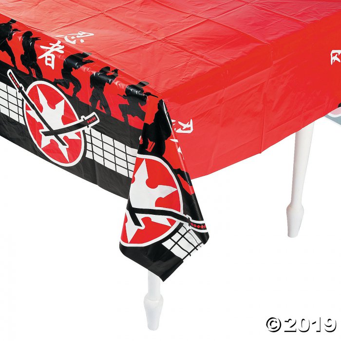 Ninja Warriors Plastic Tablecloth (1 Piece(s))