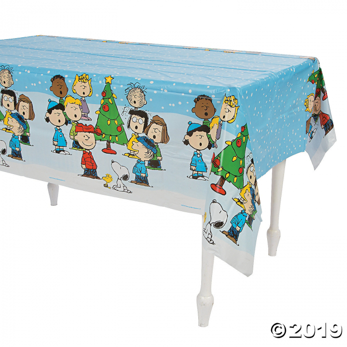 Peanuts® Christmas Plastic Tablecloth (1 Piece(s))