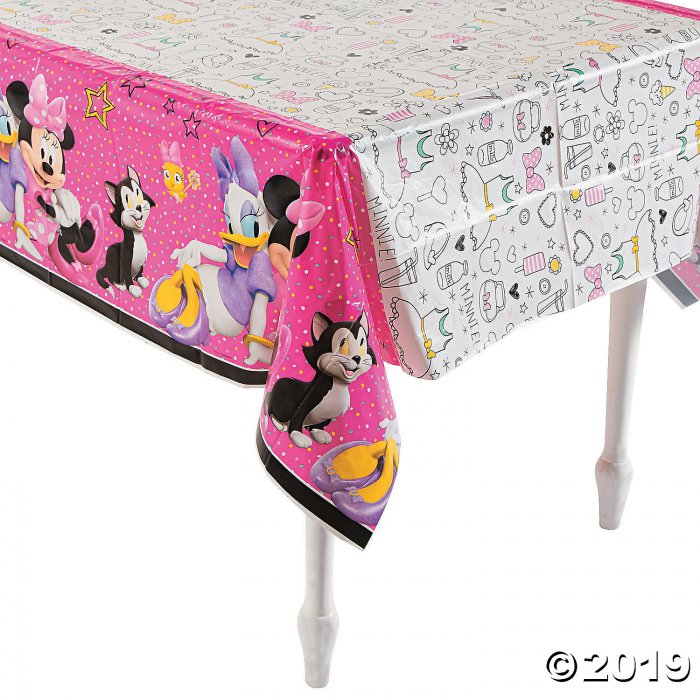Disney® Minnie's Happy Helpers Plastic Tablecloth (1 Piece(s))