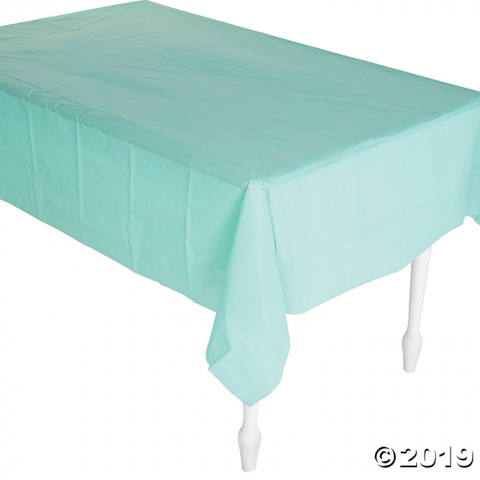 Fresh Mint Green Tablecloth (1 Piece(s))