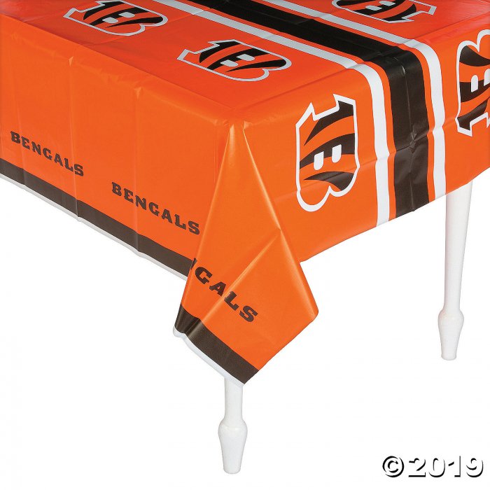 NFL® Cincinnati Bengals Plastic Tablecloth (1 Piece(s))