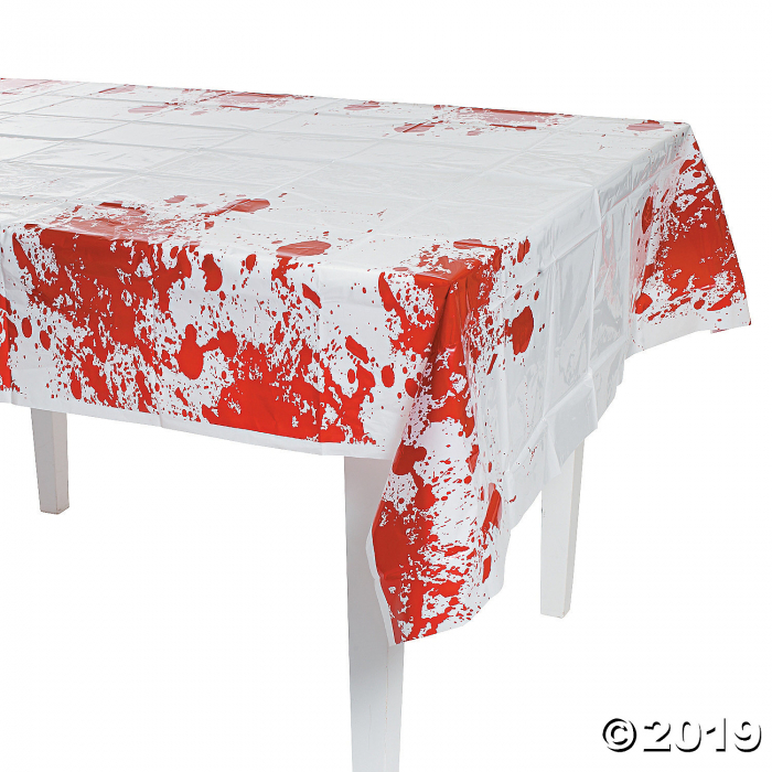 Zombie Party Plastic Tablecloth (1 Piece(s)) Zombie Party Plastic Tablecloth (1 Piece(s))
