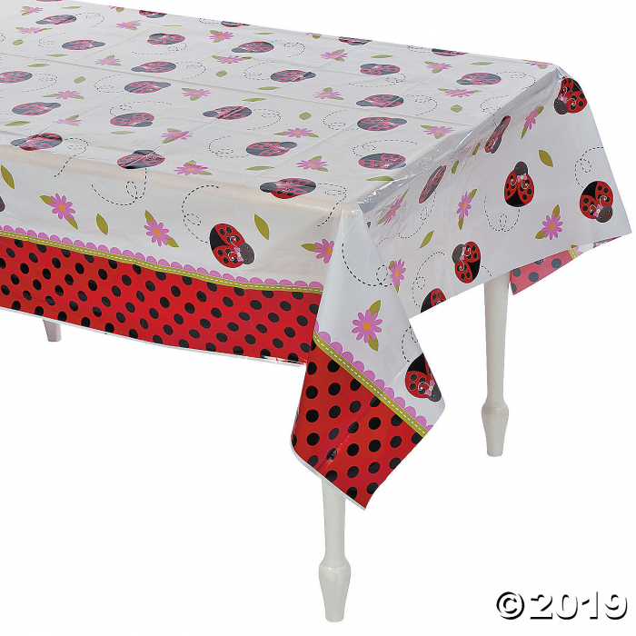 Little Ladybug Plastic Tablecloth (1 Piece(s))