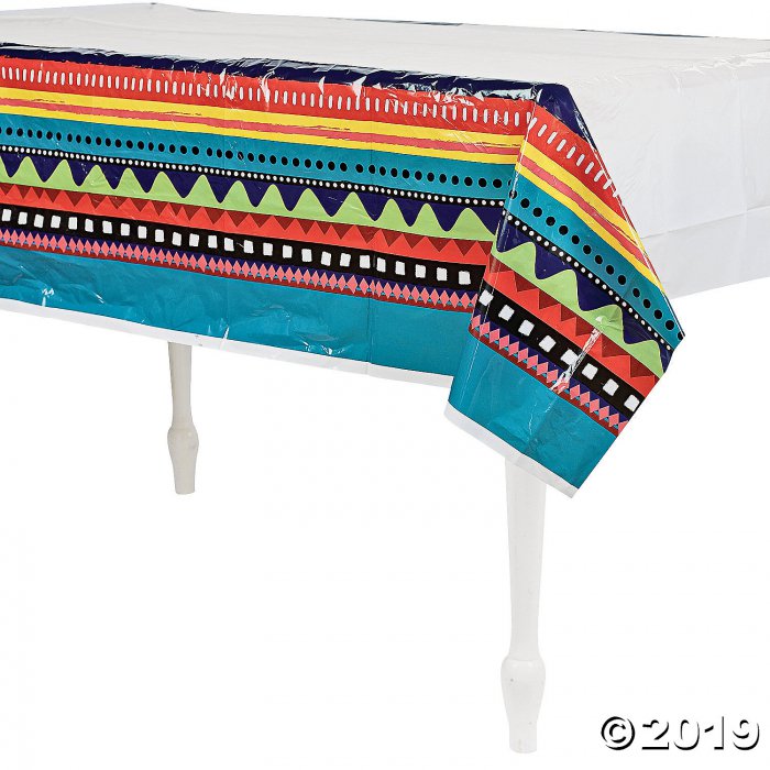 Fiesta Plastic Tablecloth (1 Piece(s))