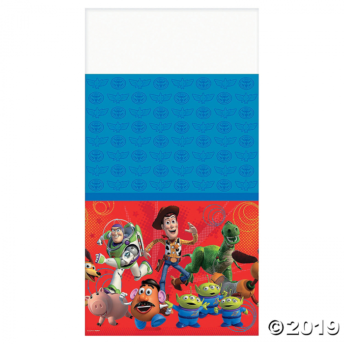 Disney Toy Story Power Up Plastic Tablecloth (1 Piece(s)) Disney Toy Story Power Up Plastic Tablecloth (1 Piece(s))