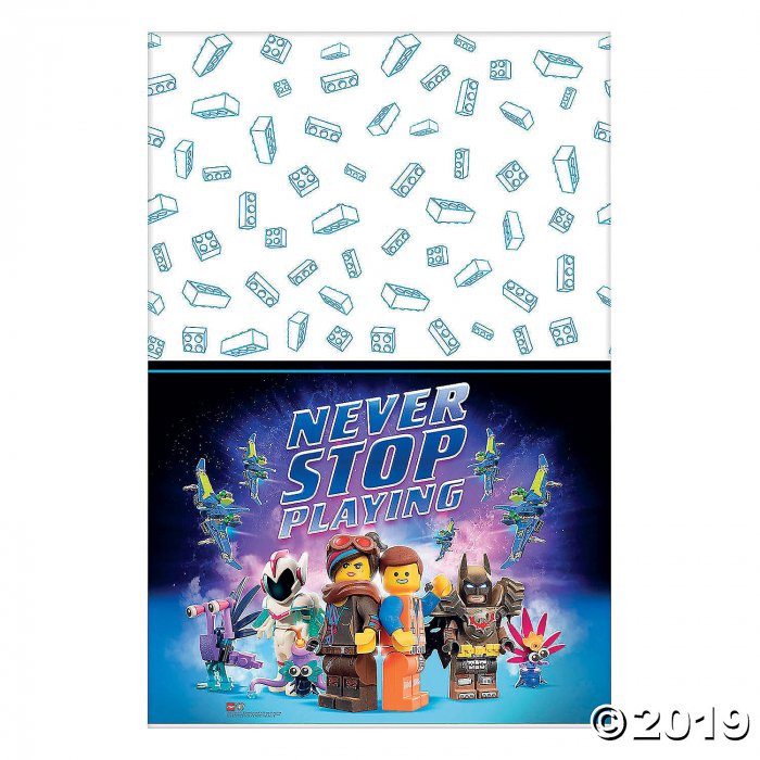 The LEGO Movie 2: The Second Act® Plastic Tablecloth (1 Piece(s))
