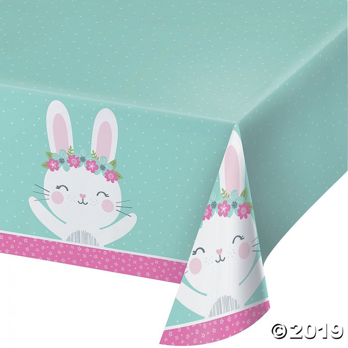 Bunny Party Plastic Tablecloth (1 Piece(s))