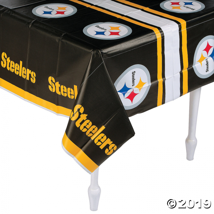 NFL® Pittsburgh Steelers Plastic Tablecloth (1 Piece(s))