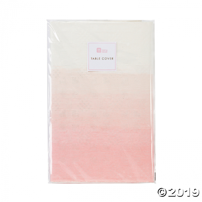 Pink Ombre Paper Tablecloth (1 Piece(s))