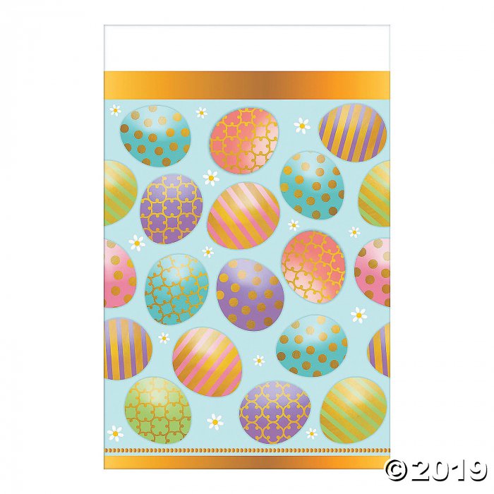 Golden Easter Tablecloth (1 Piece(s))