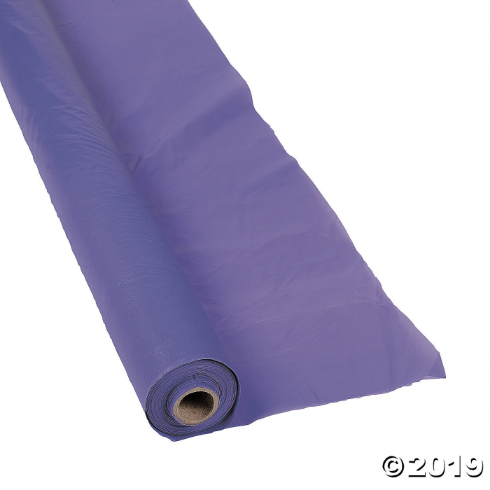 Purple Plastic Tablecloth Roll (100 ft) Purple Plastic Tablecloth Roll (100 ft)