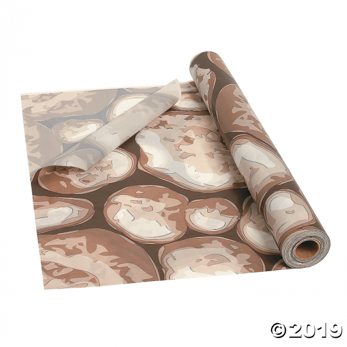 Cobble Stone Plastic Tablecloth Roll (1 Roll(s))