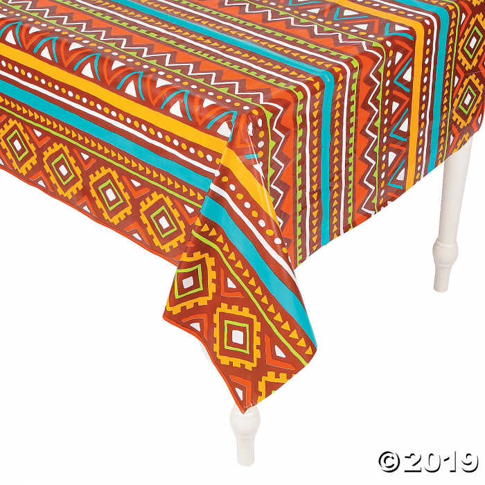 African Safari VBS Plastic Tablecloth Roll (1 Roll(s))