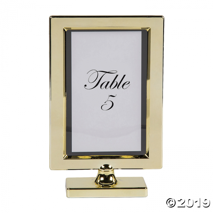 Gold Plastic Table Frame (1 Piece(s))