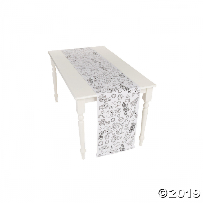 Color Your Own Christmas Table Runner Roll (1 Roll(s))