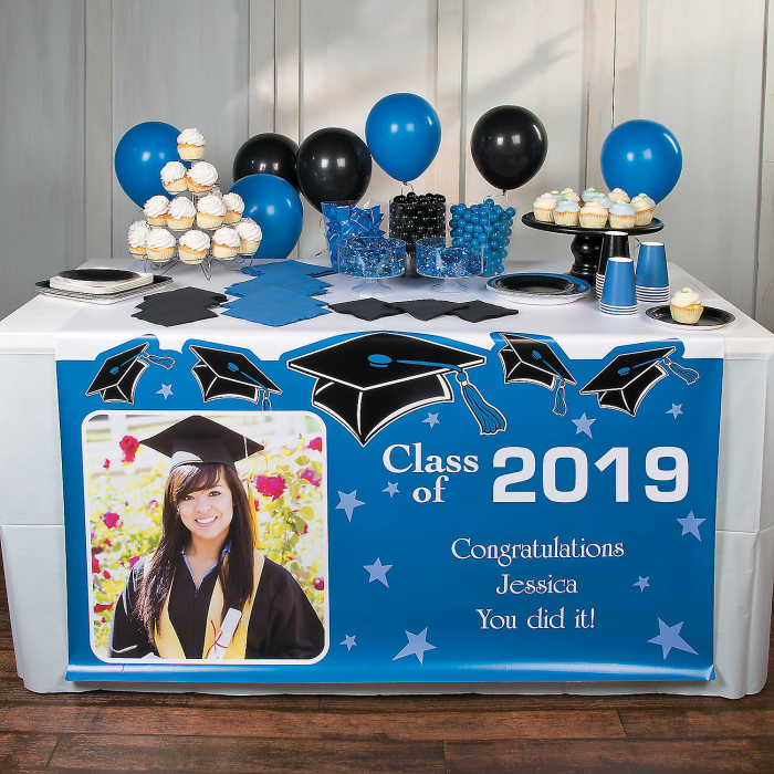 Graduation Custom Photo Table Runner (1 Piece(s))