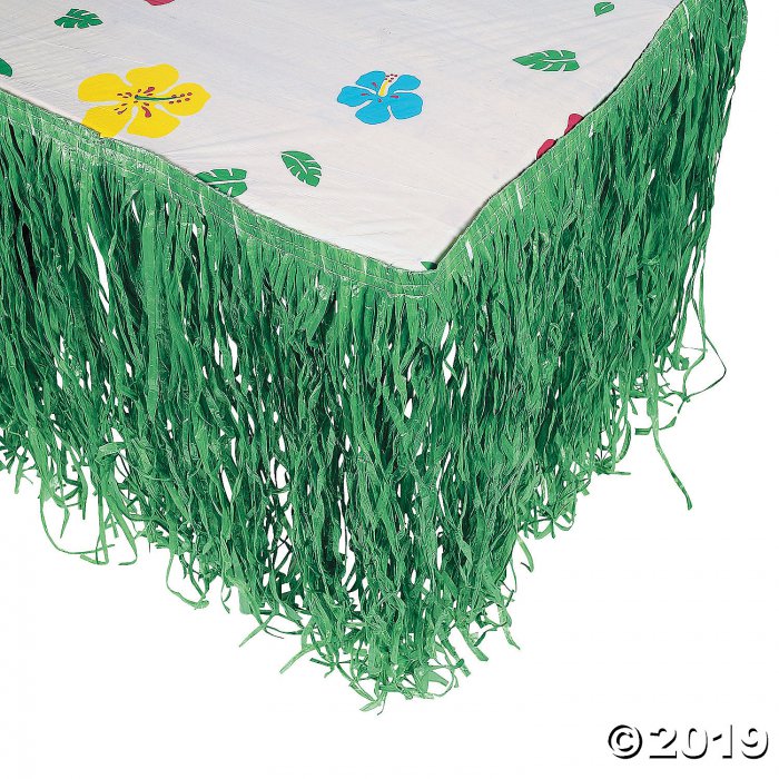 Artificial Grass Tropical Green Table Skirt (1 Piece(s))