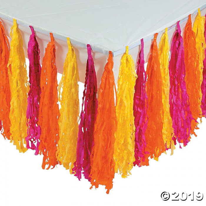 Fiesta Party Fringe Table Skirt (1 Piece(s))