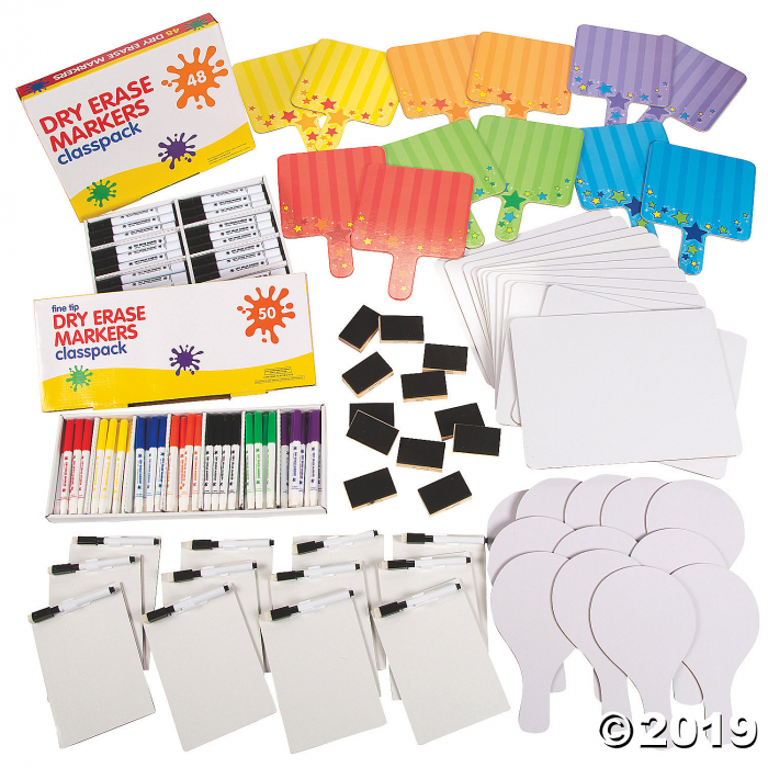 Dry Erase Classroom Kit (1 Set(s)) | GlowUniverse.com