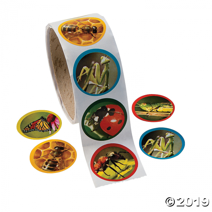 Realistic Bug Stickers (1 Roll(s))