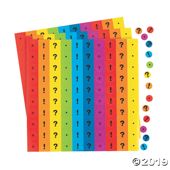 Punctuation Mini Stickers (8 Sheet(s))