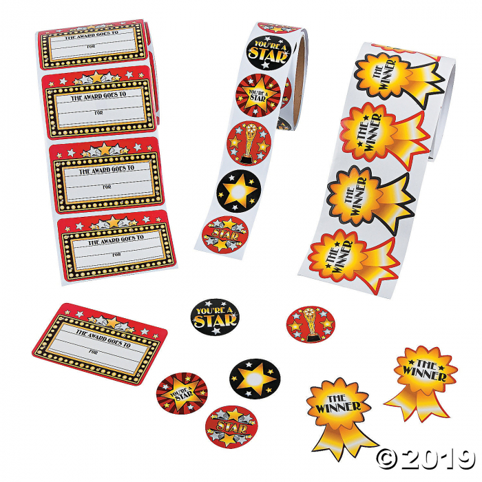 Movie Star Stickers (3 Roll(s))