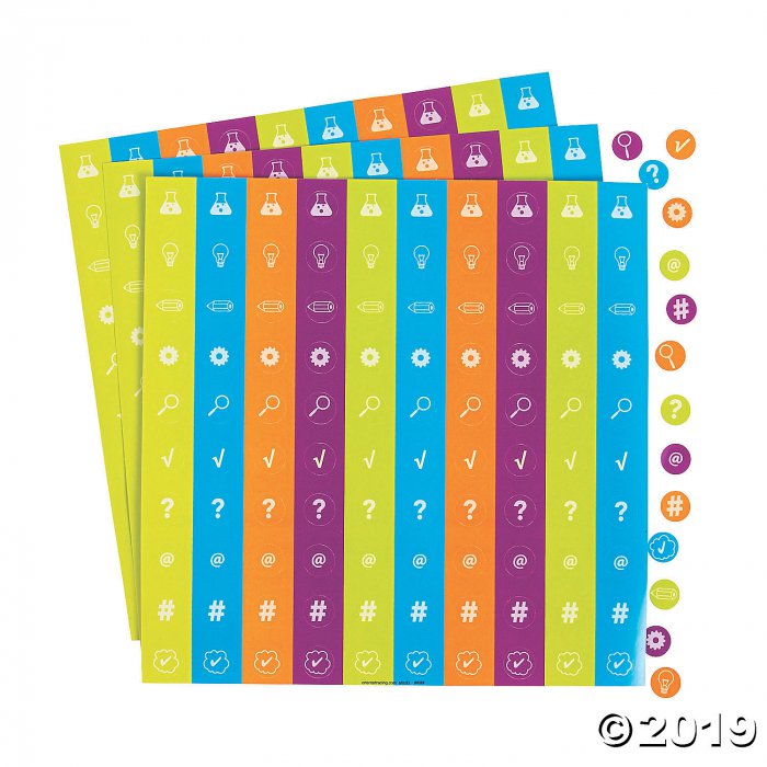 Science Icons Mini Stickers (8 Sheet(s))