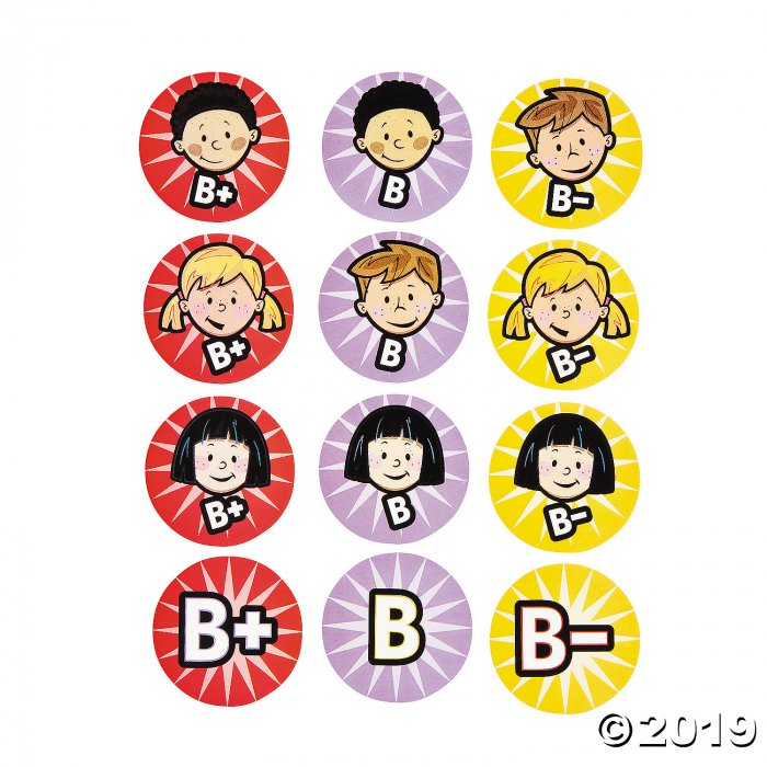 300 Grade B Stickers (3 Roll(s))