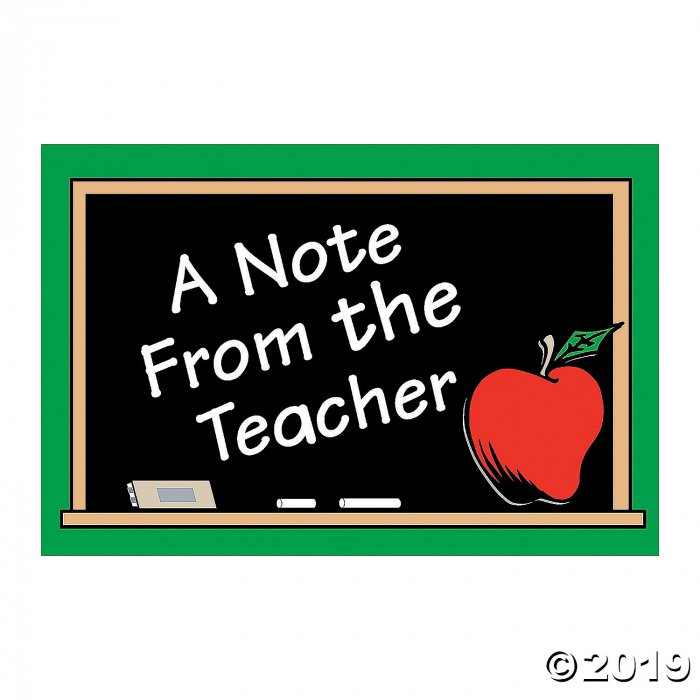 A Note From the Teacher Postcards (30 Piece(s))