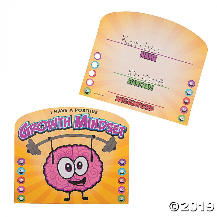 Growth Mindset Punch Cards (30 Piece(s))