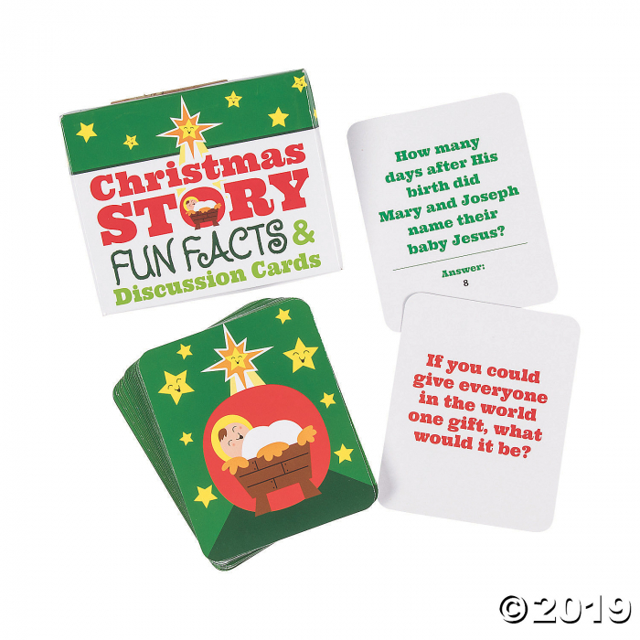 Christmas Story Fun Facts & Discussion Cards (1 Set(s))