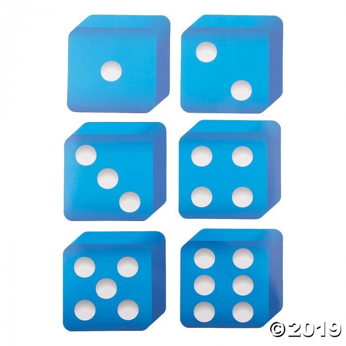 Jumbo Dice Magnets (1 Set(s))