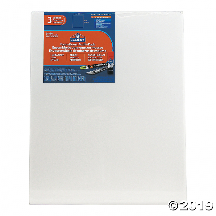 Elmer's® White Foam Board - 3 pc.