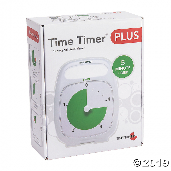 Time Timer® PLUS® 5 Minute Timer