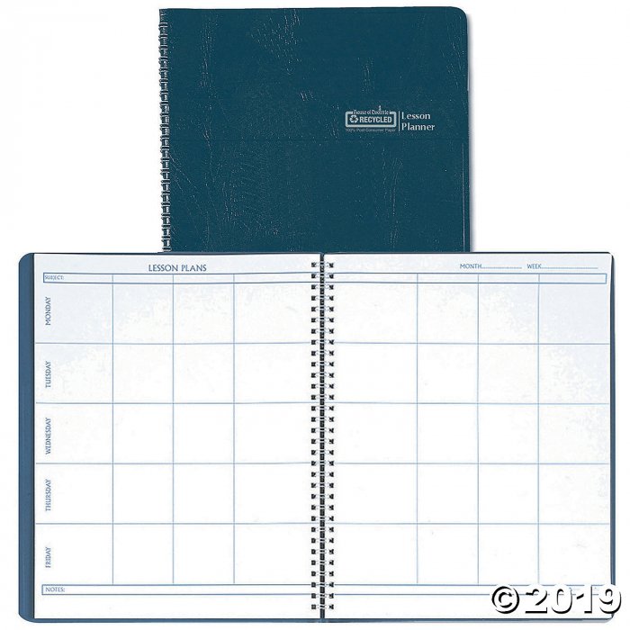 (3 Ea) Weekly Lesson Planner Blue (3 Piece(s))